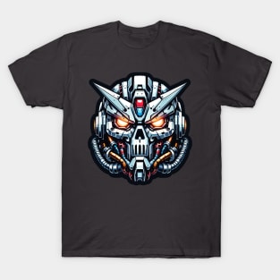 Biomech Skull S01 D100 T-Shirt